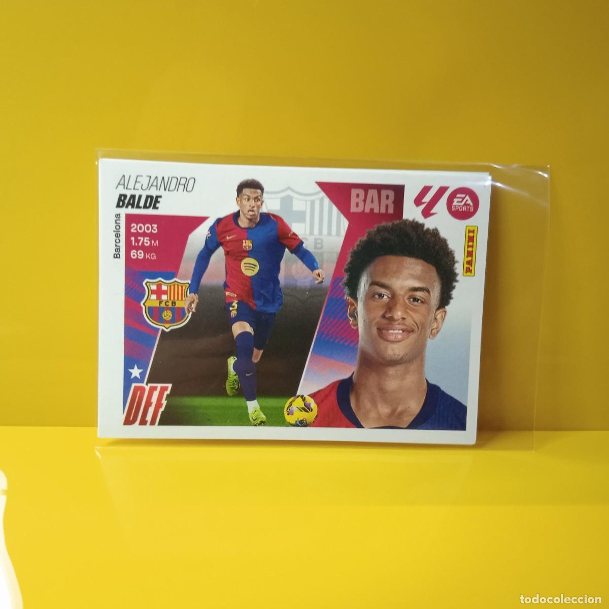 Cromos de f&uacute;tbol: EDICIONES ESTE 2025 2026 25 26 F.C BARCELONA BALDE 10A 10 A