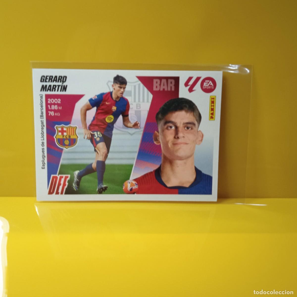Cromos de f&uacute;tbol: EDICIONES ESTE 2025 2026 25 26 F.C BARCELONA GERARD MART&Iacute;N 10B 10 B