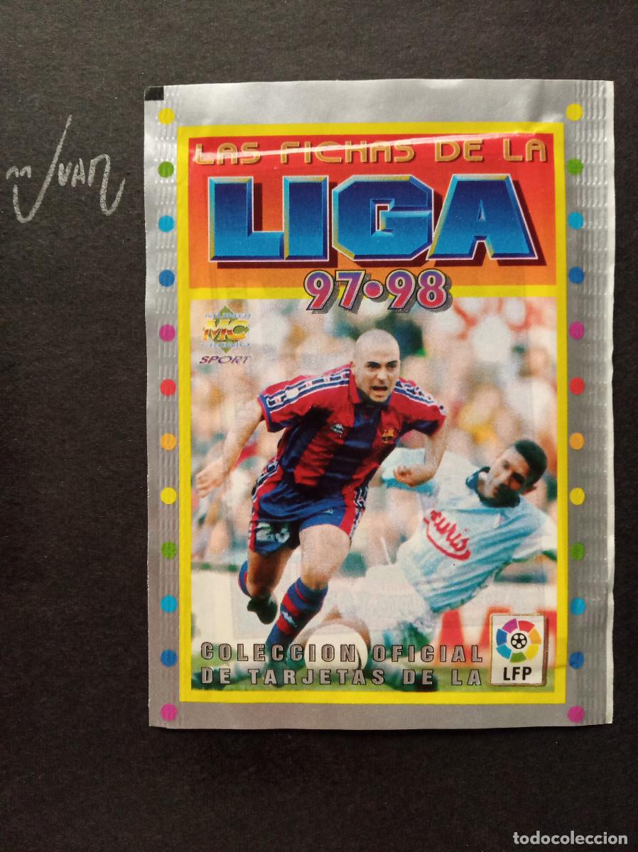 Figurine di Calcio: SOBRE SIN ABRIR SPORT VERSION 1⚽ MUNDICROMO &reg; 1997 1998 LIGA 97 98 ROOKIE RONALDO BARCELONA ? MADRID