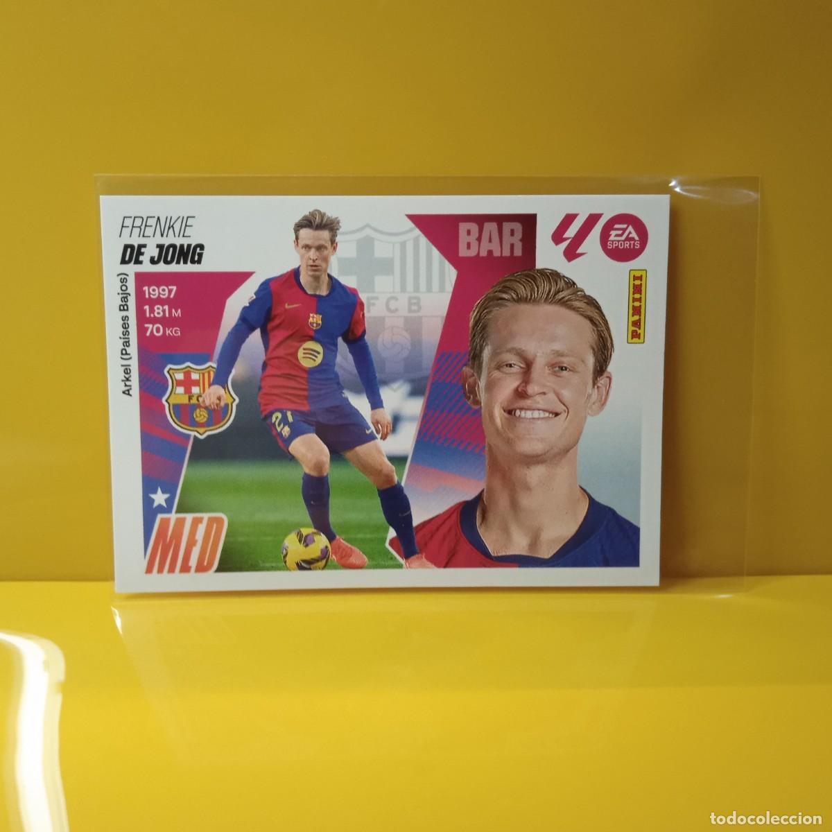 Cromos de f&uacute;tbol: EDICIONES ESTE 2025 2026 25 26 F.C BARCELONA DE JONG 12