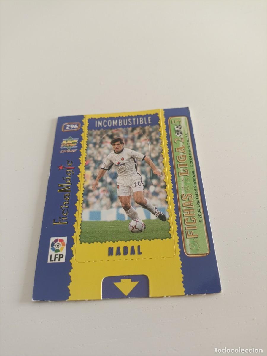 Cromos de f&uacute;tbol: Nadal Mallorca mundicromo 2005