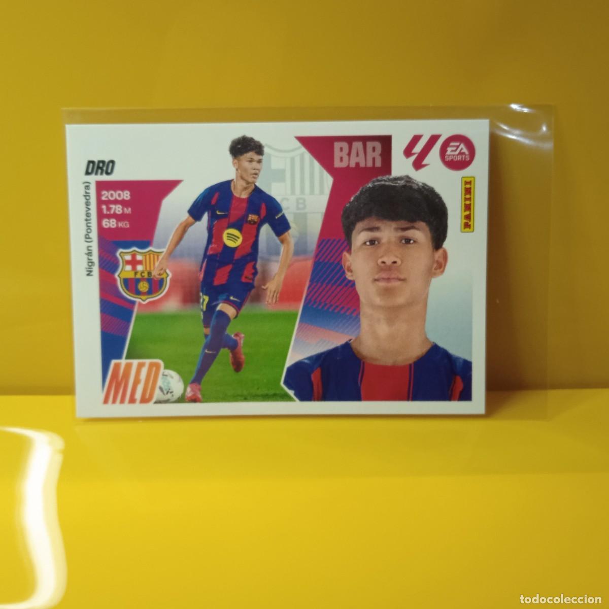 Cromos de f&uacute;tbol: EDICIONES ESTE 2025 2026 25 26 F.C BARCELONA DRO 13 BIS (4&ordf; EDICI&Oacute;N)