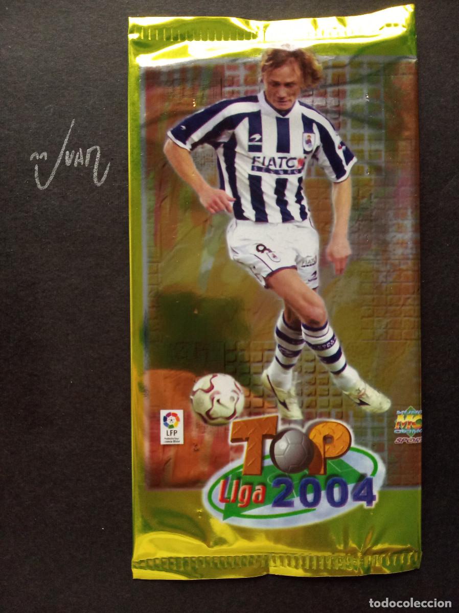 Cromos de f&uacute;tbol: SOBRE SIN ABRIR XXL VERSION KARPIN REAL SOCIEDAD⚽ MUNDICROMO &reg; TOP LIGA 2003 2004 03 04 RONALDINHO ?
