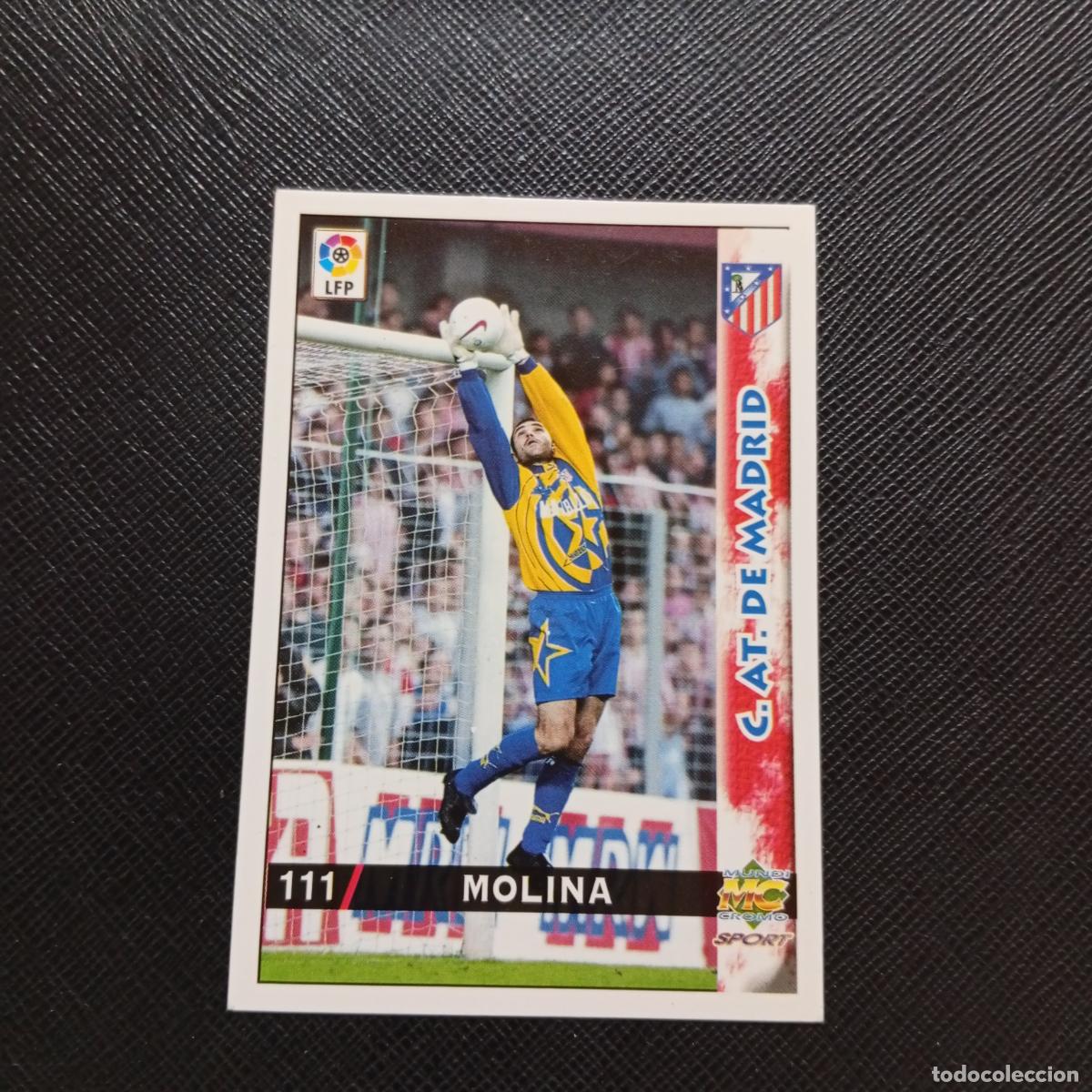 Cromos de f&uacute;tbol: 110 MOLINA AT MADRID MUNDICROMO 1998 1999 CROMO FUTBOL LIGA 98 99 - A218 PG14