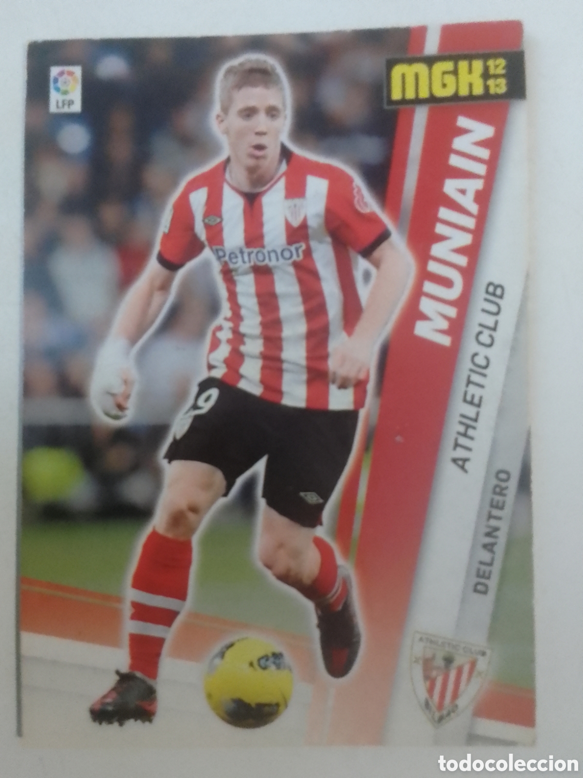 Cromos de f&uacute;tbol: Megacracks 12-13 n&deg; 15 Muniain &bull; Athletic Club.