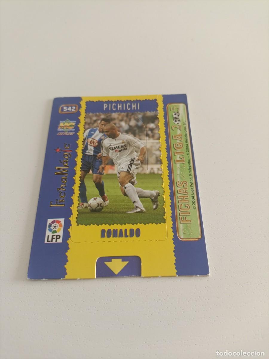Cromos de f&uacute;tbol: Ronaldo Real Madrid mundicromo 2005