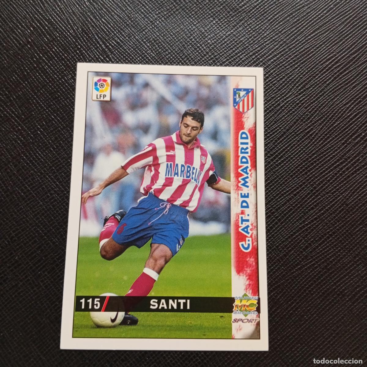 Cromos de f&uacute;tbol: 115 SANTI AT MADRID MUNDICROMO 1998 1999 CROMO FUTBOL LIGA 98 99 - A218 PG14