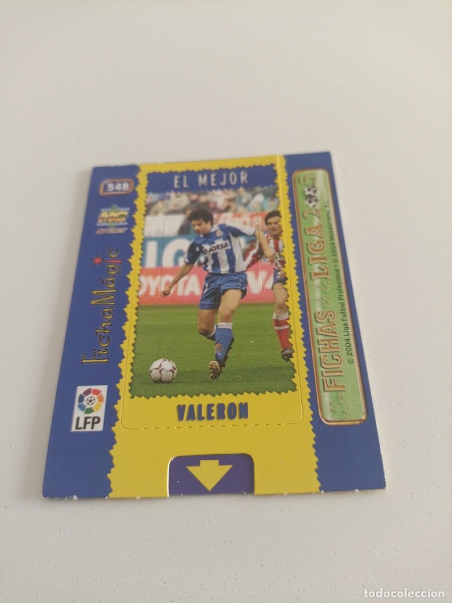 Cromos de f&uacute;tbol: Valeron Deportivo de la Coru&ntilde;a mundicromo 2005