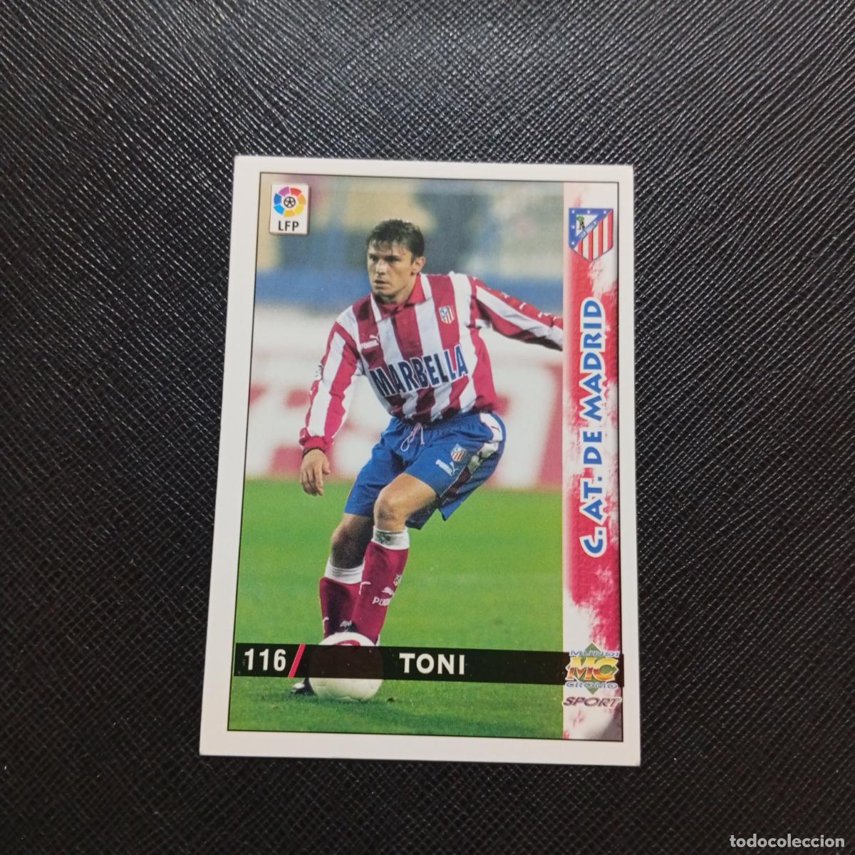 Cromos de f&uacute;tbol: 116 TONI AT MADRID MUNDICROMO 1998 1999 CROMO FUTBOL LIGA 98 99 - A218 PG15