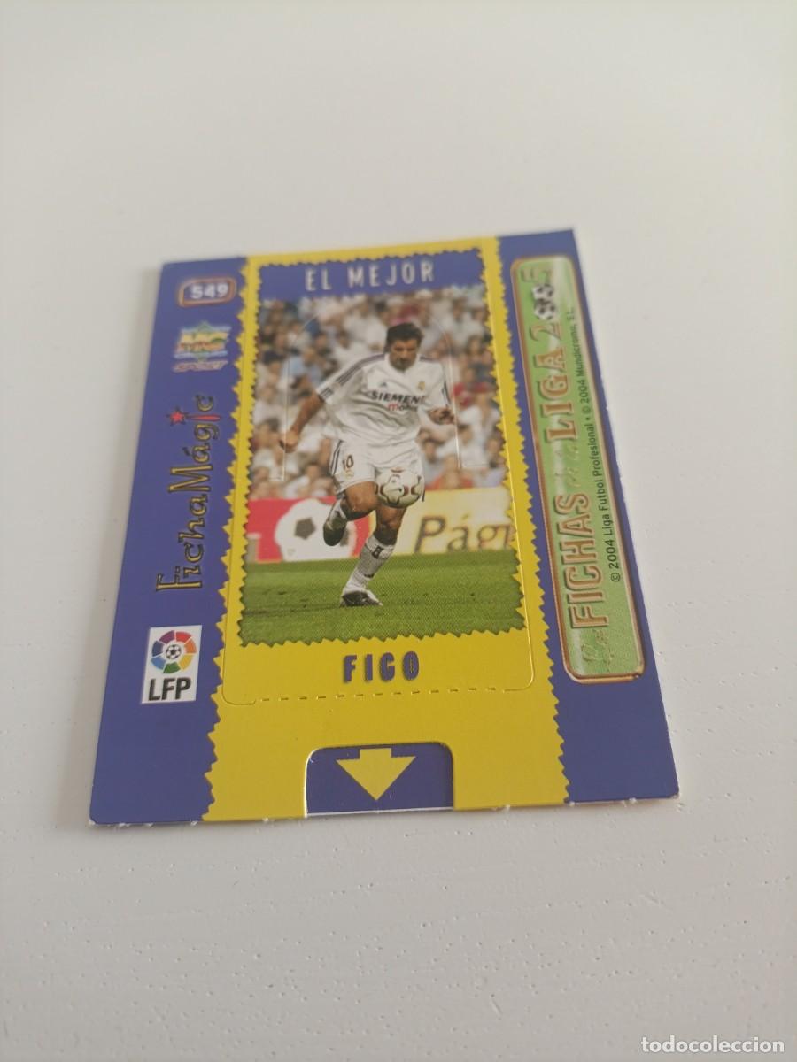 Cromos de f&uacute;tbol: Figo Real Madrid mundicromo 2005