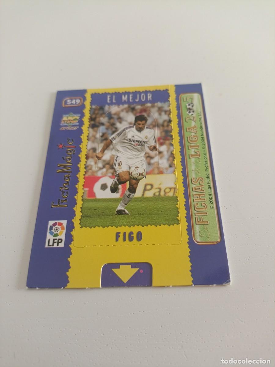 Cromos de f&uacute;tbol: Figo Real Madrid mundicromo 2005