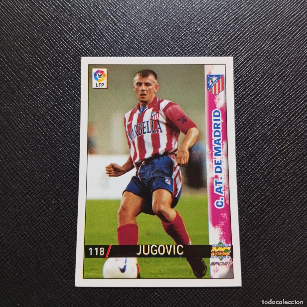 Cromos de f&uacute;tbol: 118 JUGOVIC AT MADRID MUNDICROMO 1998 1999 CROMO FUTBOL LIGA 98 99 - A218 PG15 LETRAS GRANDES