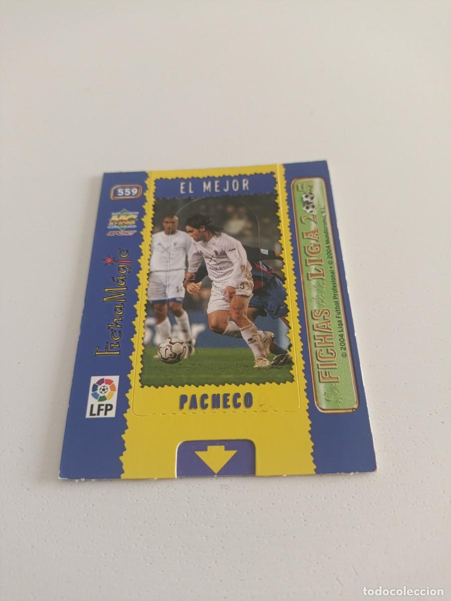 Cromos de f&uacute;tbol: Pacheco Albacete Mundicromo 2005