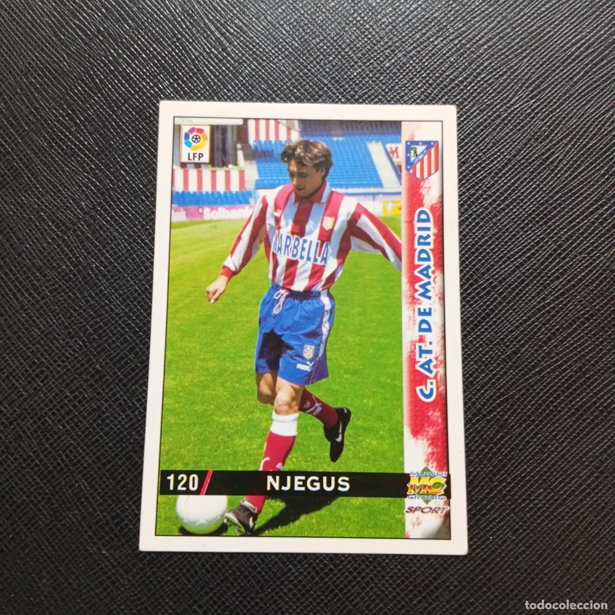 Cromos de f&uacute;tbol: 120 NJEGUS AT MADRID MUNDICROMO 1998 1999 CROMO FUTBOL LIGA 98 99 - A218 PG15