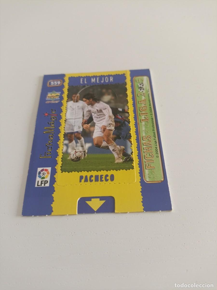 Cromos de f&uacute;tbol: Pacheco Albacete Mundicromo 2005