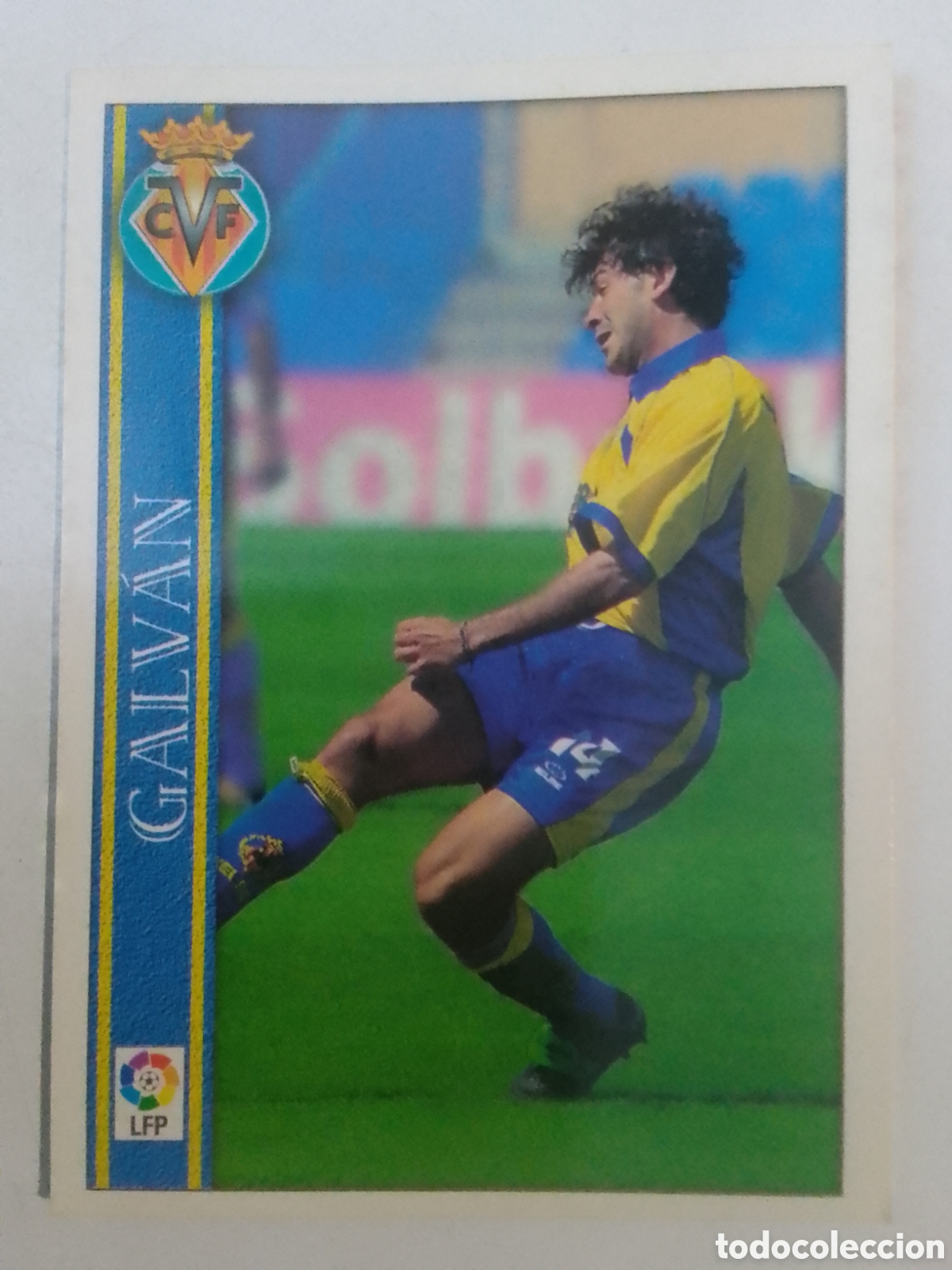 Cromos de f&uacute;tbol: Mundicromo 2001 n&deg; 406 Galv&aacute;n &bull; Villarreal.