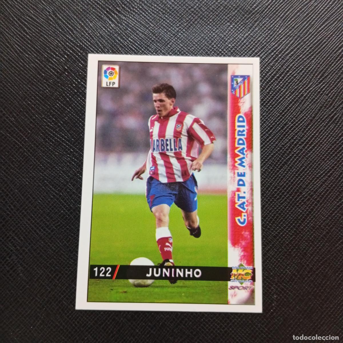 Cromos de f&uacute;tbol: 122 JUNINHO AT MADRID MUNDICROMO 1998 1999 CROMO FUTBOL LIGA 98 99 - A218 PG15