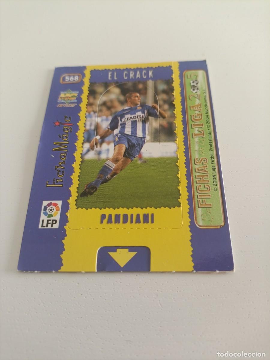 Cromos de f&uacute;tbol: Pandiani Deportivo de la Coru&ntilde;a mundicromo 2005