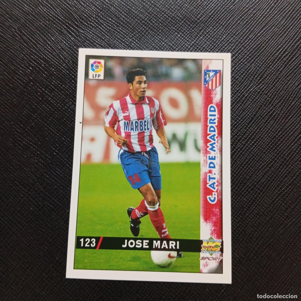Cromos de f&uacute;tbol: 123 JOSE MARI AT MADRID MUNDICROMO 1998 1999 CROMO FUTBOL LIGA 98 99 - A218 PG16