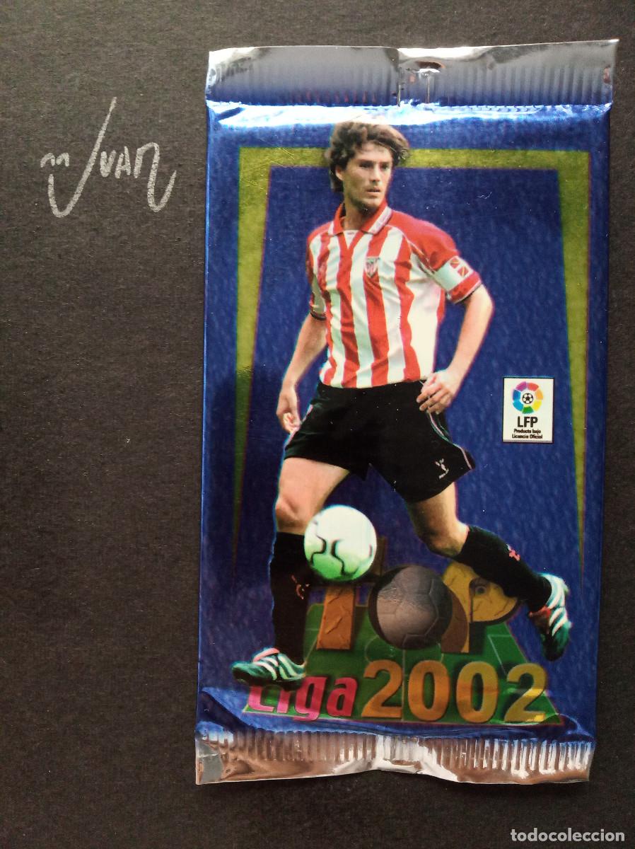 Cromos de f&uacute;tbol: SOBRE SIN ABRIR VERSION 6 ⚽ MUNDICROMO &reg; TOP 2001 2002 LIGA 01 02 ROOKIE ZIDANE MADRID XABI ALONSO ?