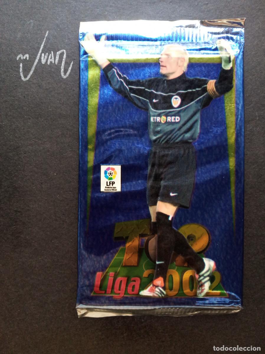 Cromos de f&uacute;tbol: SOBRE SIN ABRIR VERSION 8 ⚽ MUNDICROMO &reg; TOP 2001 2002 LIGA 01 02 ROOKIE ZIDANE MADRID XABI ALONSO ?