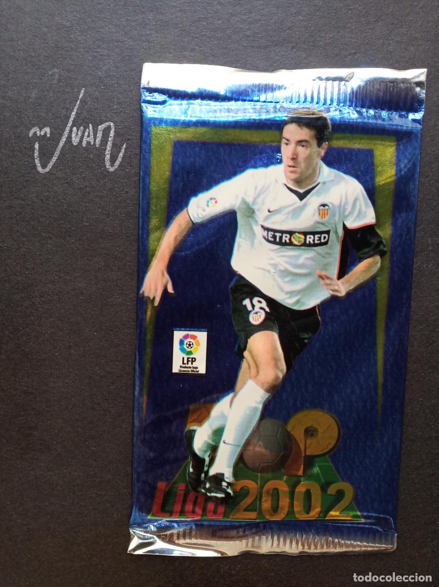 Cromos de f&uacute;tbol: SOBRE SIN ABRIR VERSION 9 ⚽ MUNDICROMO &reg; TOP 2001 2002 LIGA 01 02 ROOKIE ZIDANE MADRID XABI ALONSO ?