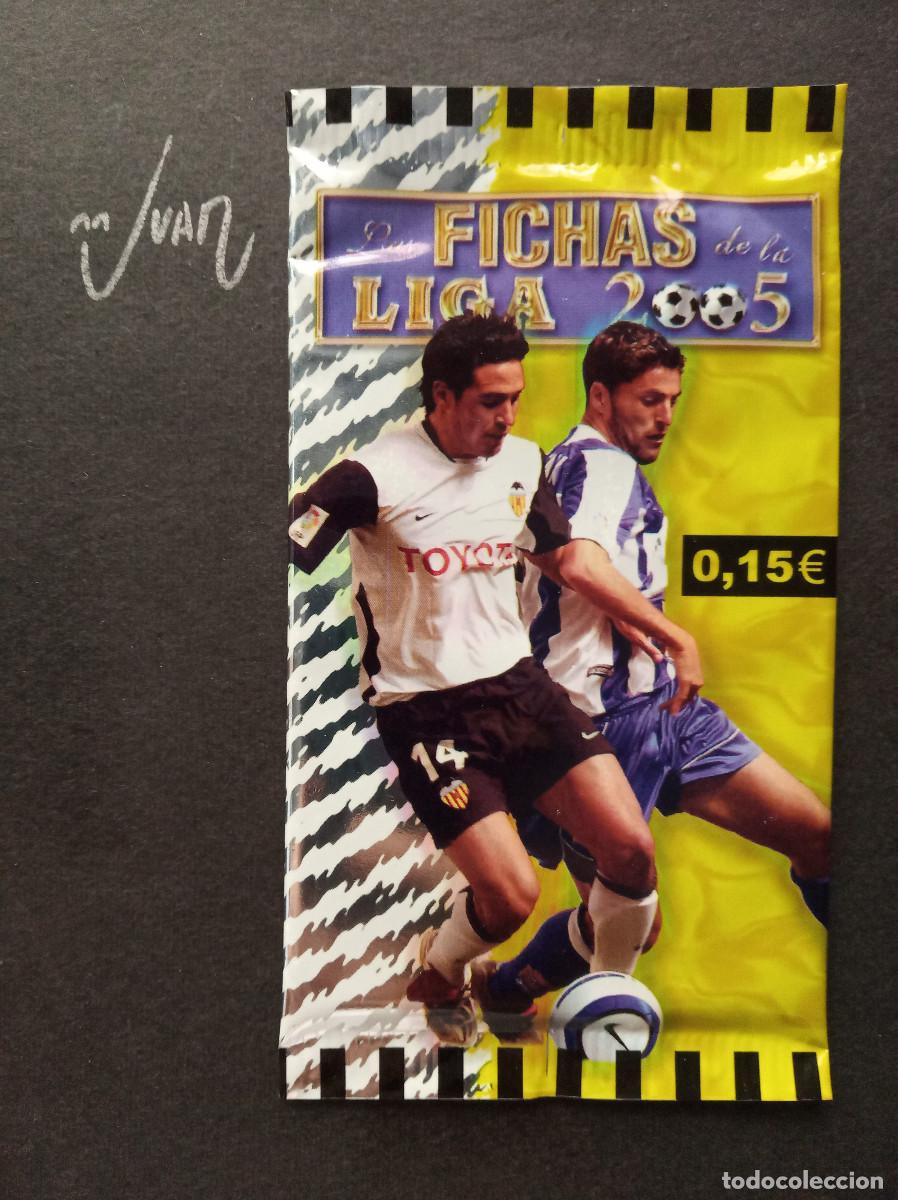 Cromos de f&uacute;tbol: SOBRE SIN ABRIR VERSION 1 ⚽ MUNDICROMO &reg; 2004 2005 LIGA 04 05 ROOKIE 617 MESSI BARCELONA RAMOS ?