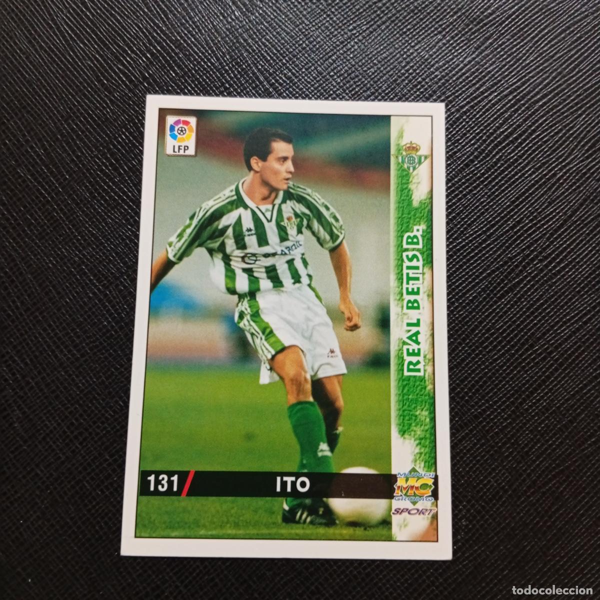 Cromos de f&uacute;tbol: 131 ITO REAL BETIS MUNDICROMO 1998 1999 CROMO FUTBOL LIGA 98 99 - A218 PG17