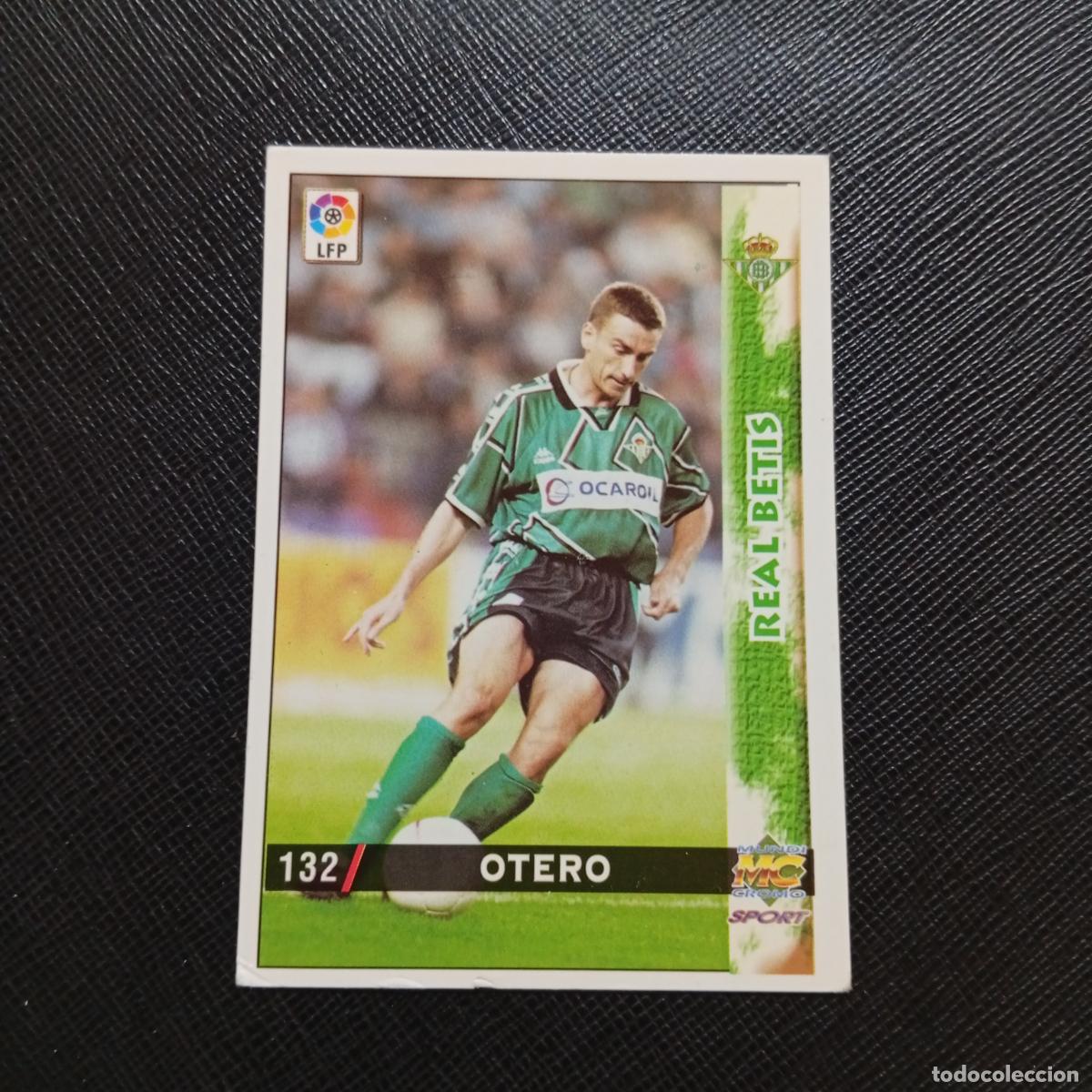 Cromos de f&uacute;tbol: 132 OTERO REAL BETIS MUNDICROMO 1998 1999 CROMO FUTBOL LIGA 98 99 - A218 PG17