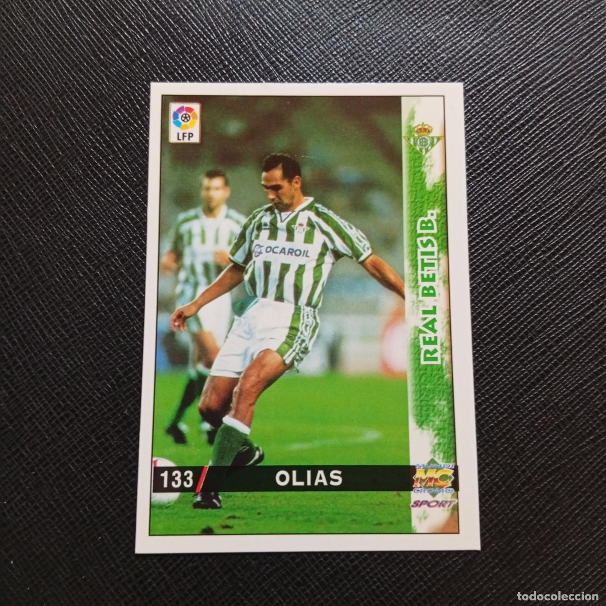 Cromos de f&uacute;tbol: 133 OLIAS REAL BETIS MUNDICROMO 1998 1999 CROMO FUTBOL LIGA 98 99 - A218 PG17