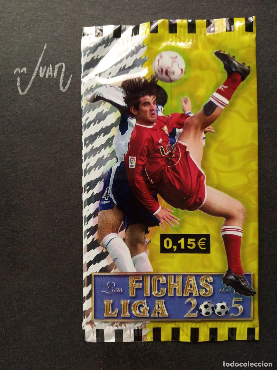 Cromos de f&uacute;tbol: SOBRE SIN ABRIR VERSION 3 ⚽ MUNDICROMO &reg; 2004 2005 LIGA 04 05 ROOKIE 617 MESSI BARCELONA RAMOS ?
