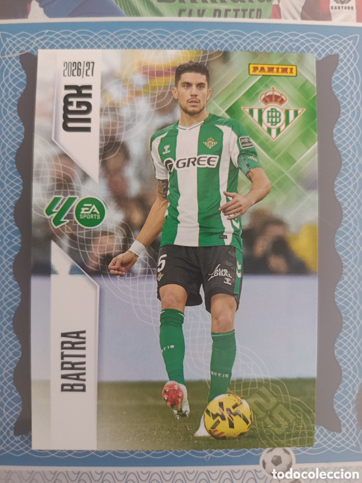 Megacracks 2026 2027 26 27 - Panini - Nº 95 Bartra Real Betis