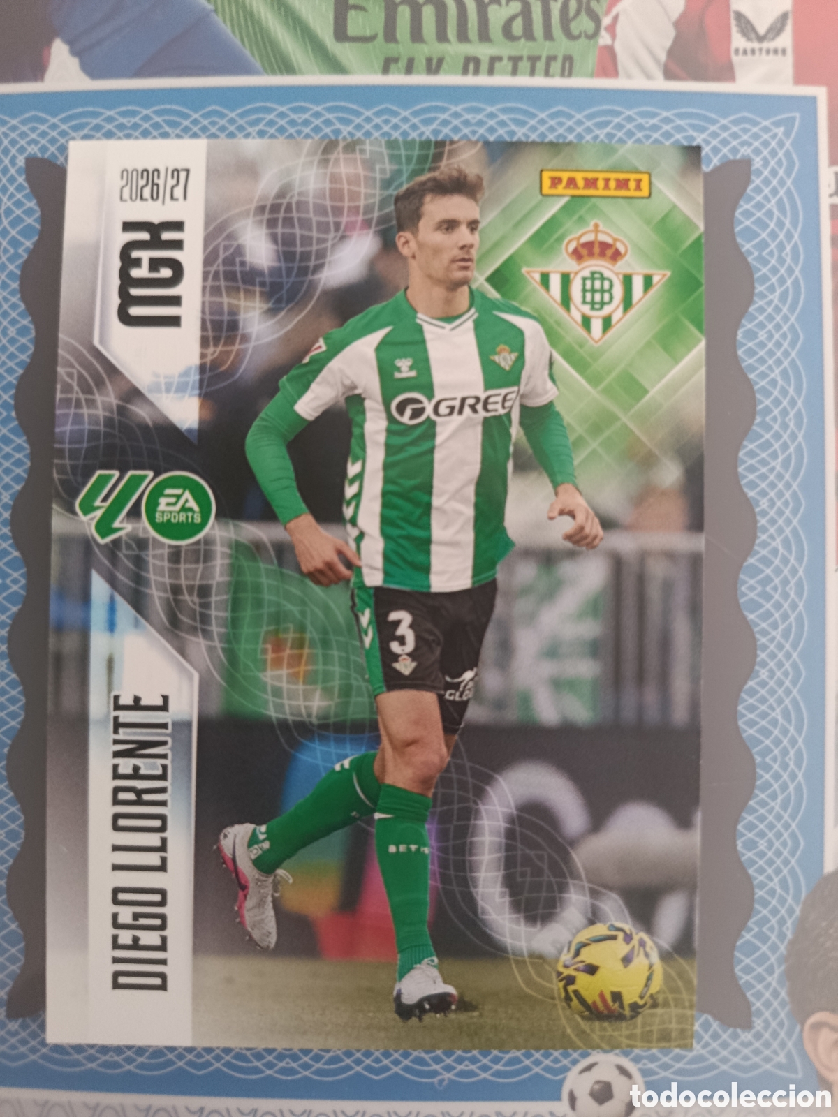 Megacracks 2026 2027 26 27 - Panini - Nº 96 Diego Llorente Real Betis