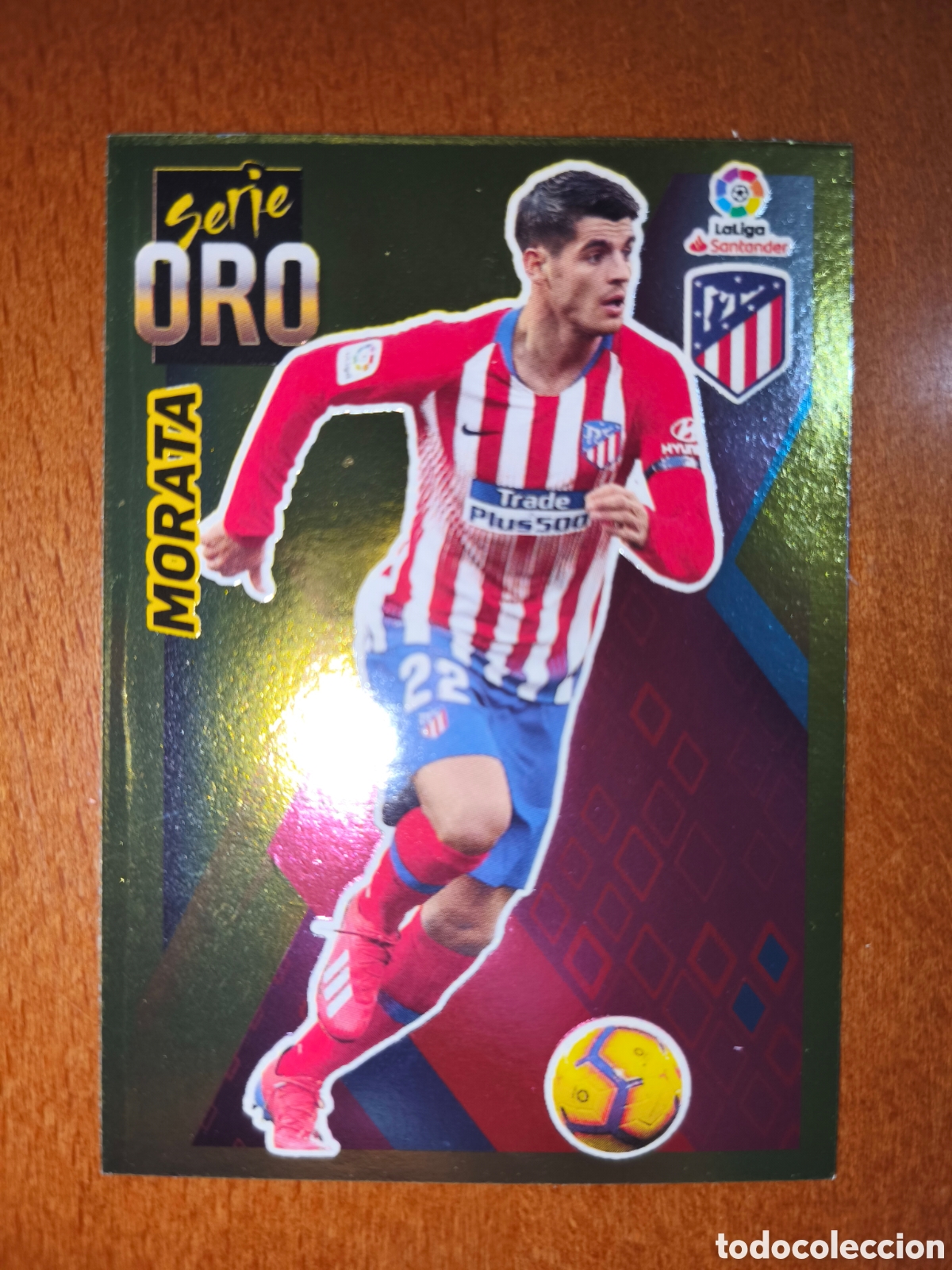 Fu&szlig;ball-Sticker: Morata SERIE ORO n&deg;7 liga este 19/20 Atl&eacute;tico De Madrid