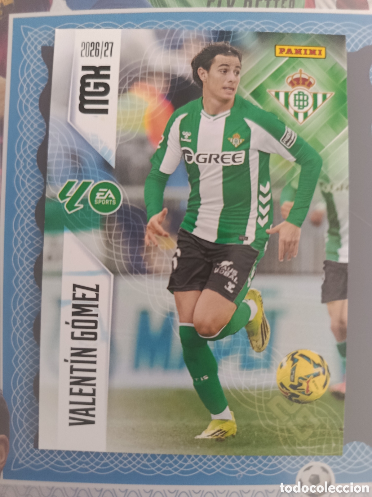 Megacracks 2026 2027 26 27 - Panini - Nº 98 Valentín Gomez Real Betis