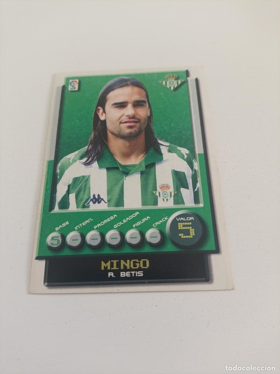 Cromos de f&uacute;tbol: Superliga 2001/02 Mingo Betis