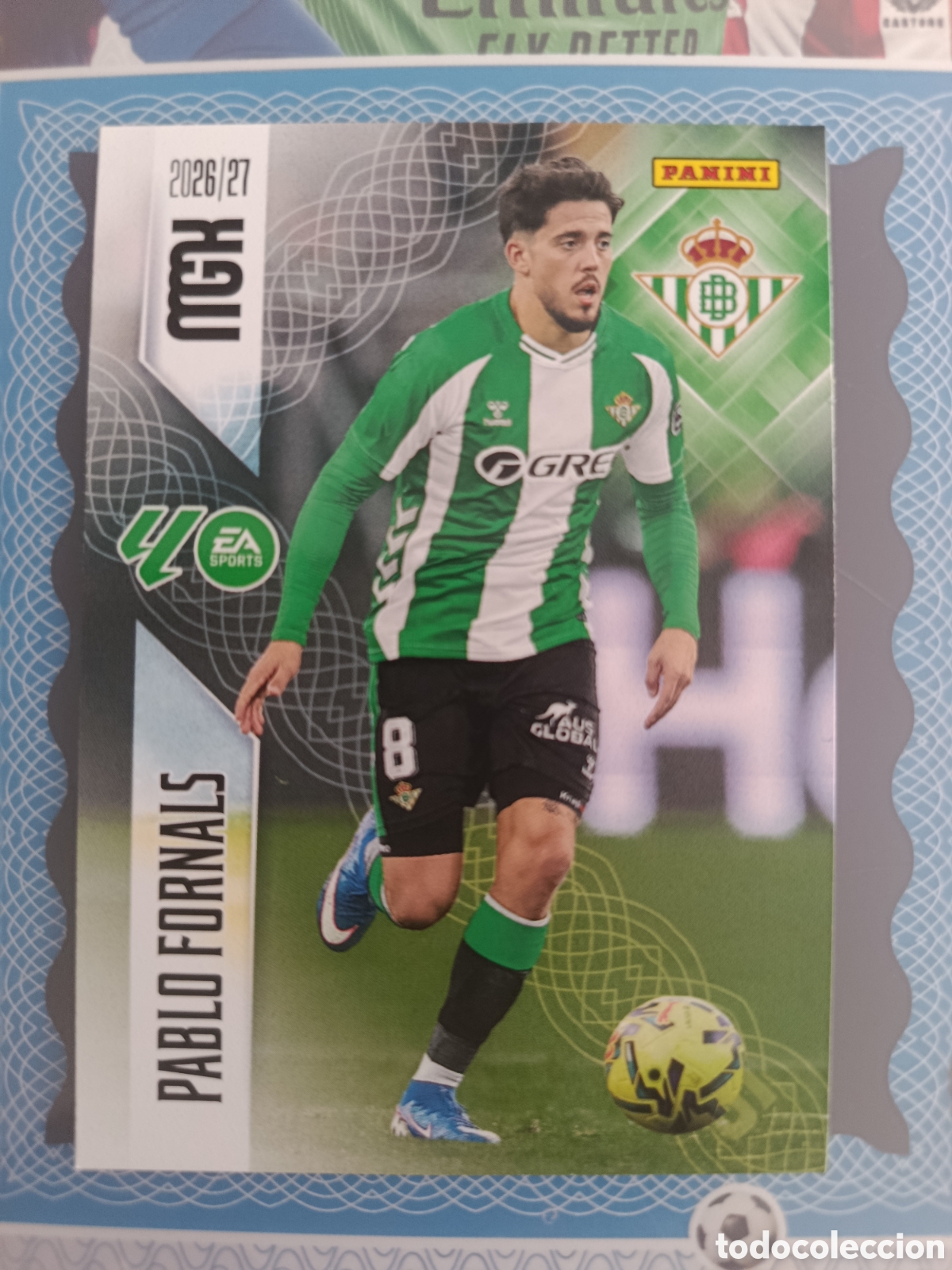 Cromos de f&uacute;tbol: MEGACRACKS 2026 2027 26 27 - PANINI - N&ordm; 102 FORNALS REAL BETIS