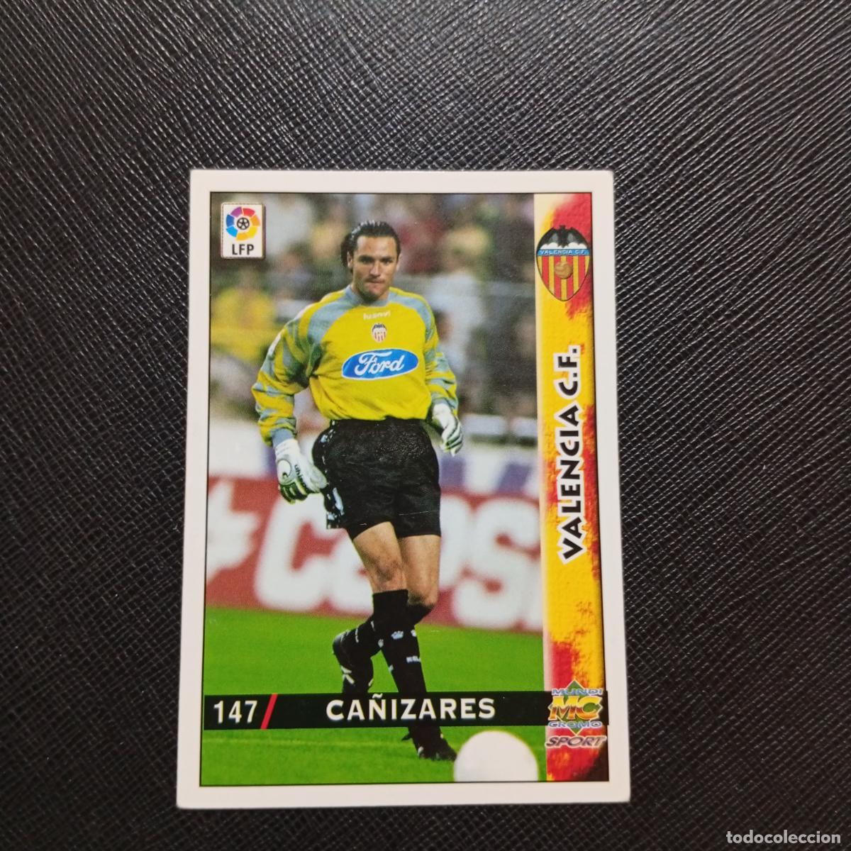 Cromos de f&uacute;tbol: 147 CA&Ntilde;IZARES VALENCIA MUNDICROMO 1998 1999 CROMO FUTBOL LIGA 98 99 - A218 PG19