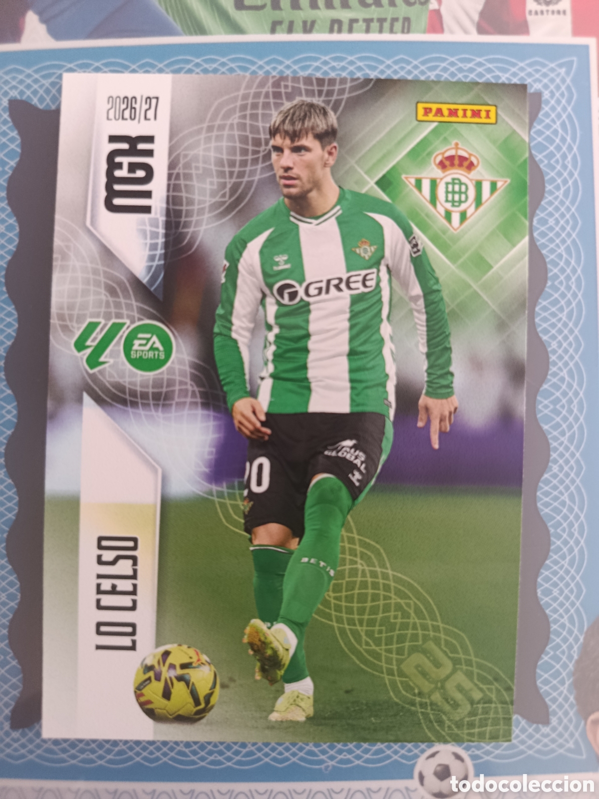 Megacracks 2026 2027 26 27 - Panini - Nº 103 Lo Celso Real Betis
