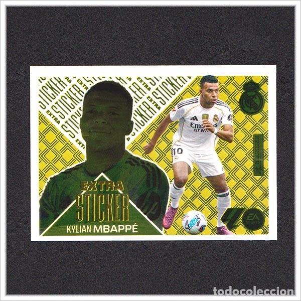 Liga Este 2026 2027 26 27 Panini Mbappe Oro Extra Sticker Real Madrid Colección Album 1ª Edición