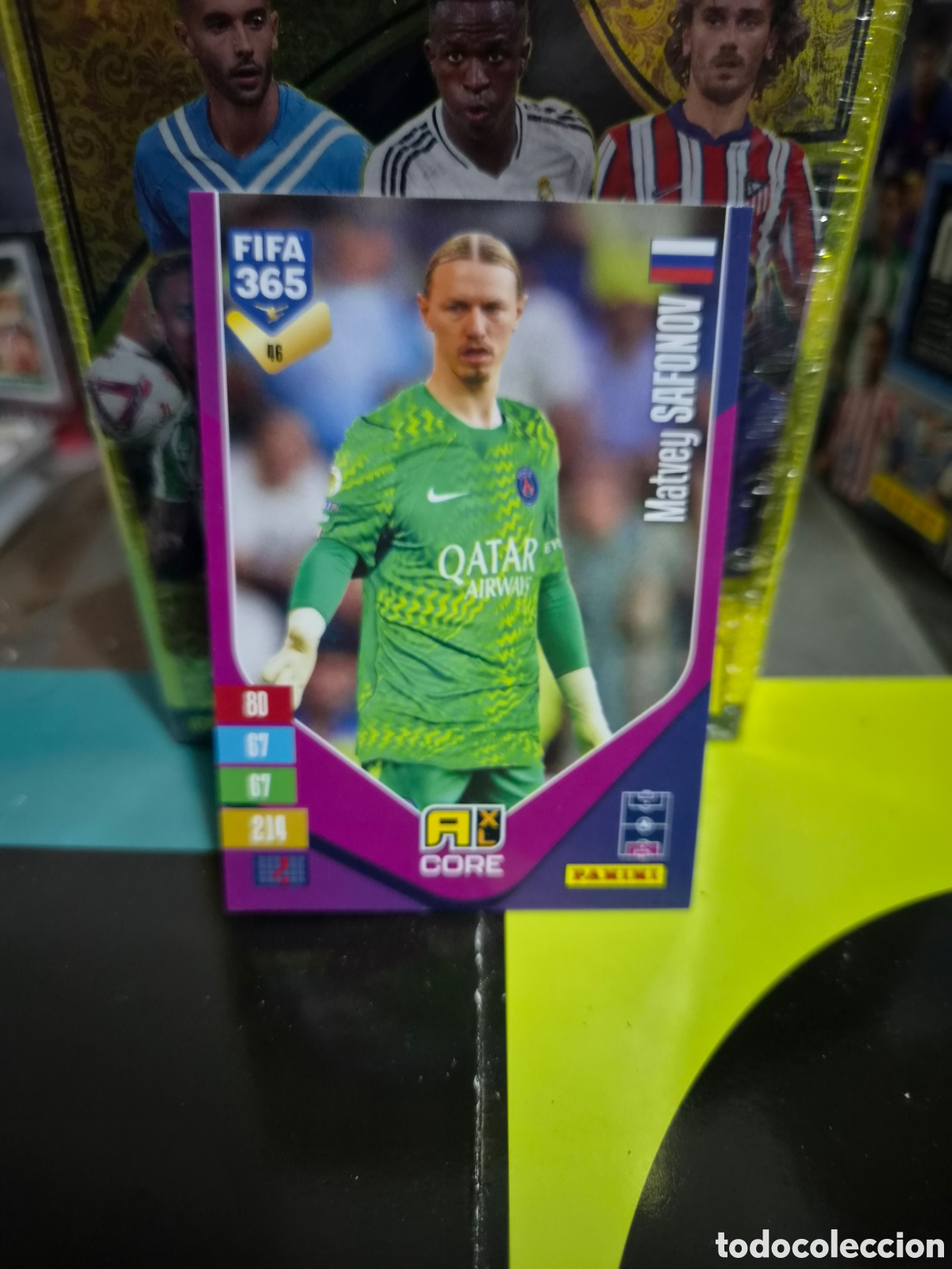 Cromos de f&uacute;tbol: N&deg;46 Matvey Safonov FIFA 365 2027