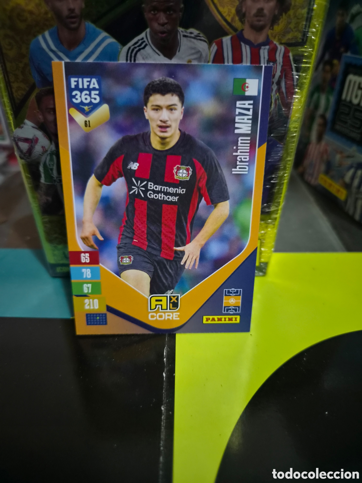 Cromos de f&uacute;tbol: N&deg;61 Ibrahim Maza FIFA 365 2027