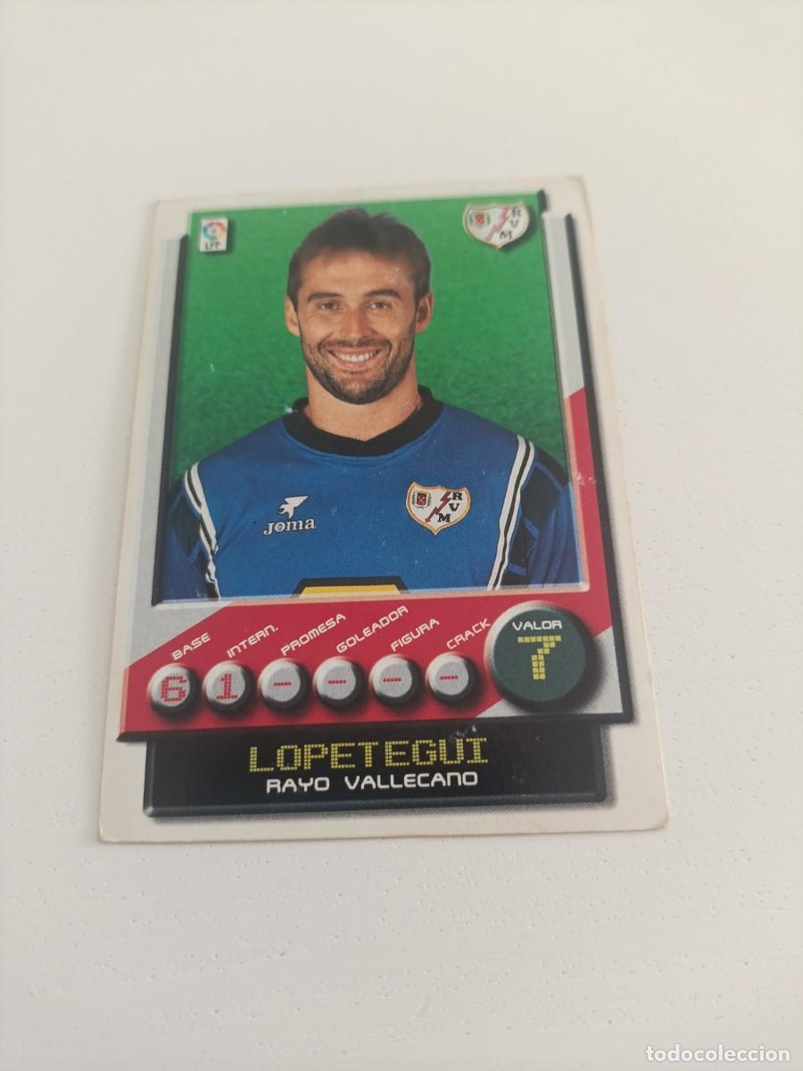 Cromos de f&uacute;tbol: Superliga 2001/02 Lopetegui Rayo Vallecano