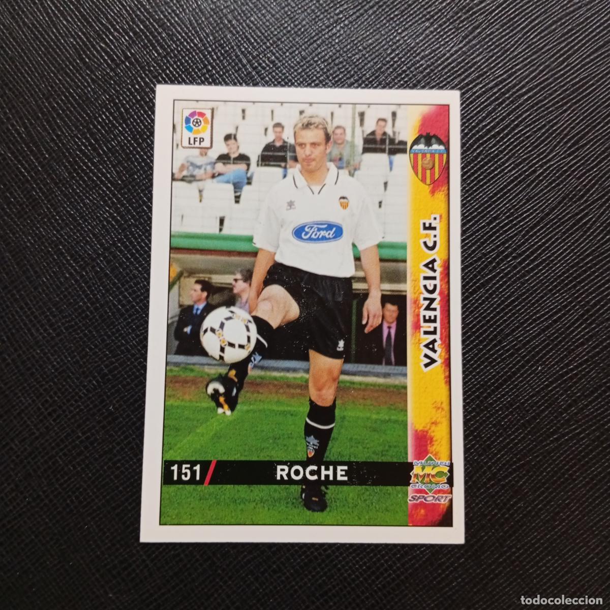 Cromos de f&uacute;tbol: 151 ROCHE VALENCIA MUNDICROMO 1998 1999 CROMO FUTBOL LIGA 98 99 - A218 PG20