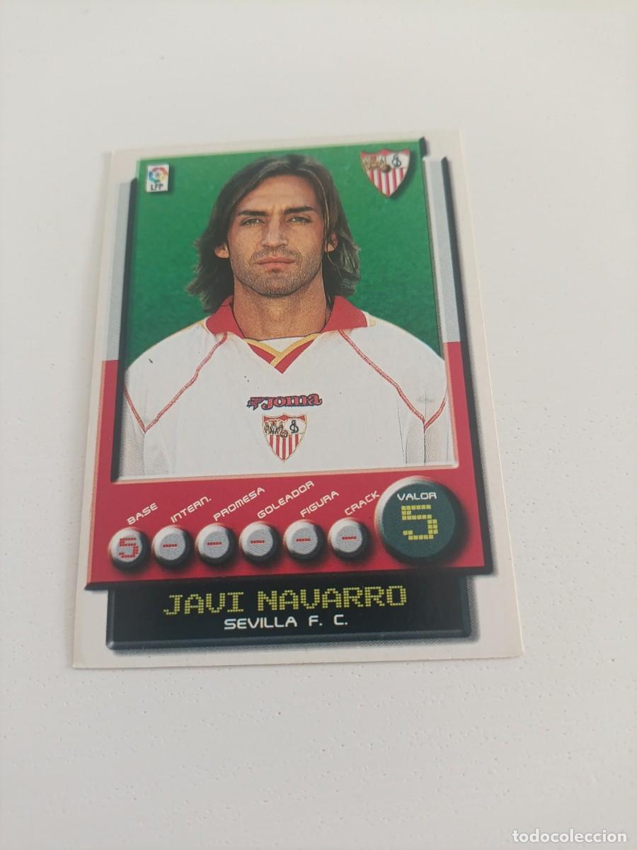 Football Stickers: Superliga 2001/02 Javi Navarro Sevilla