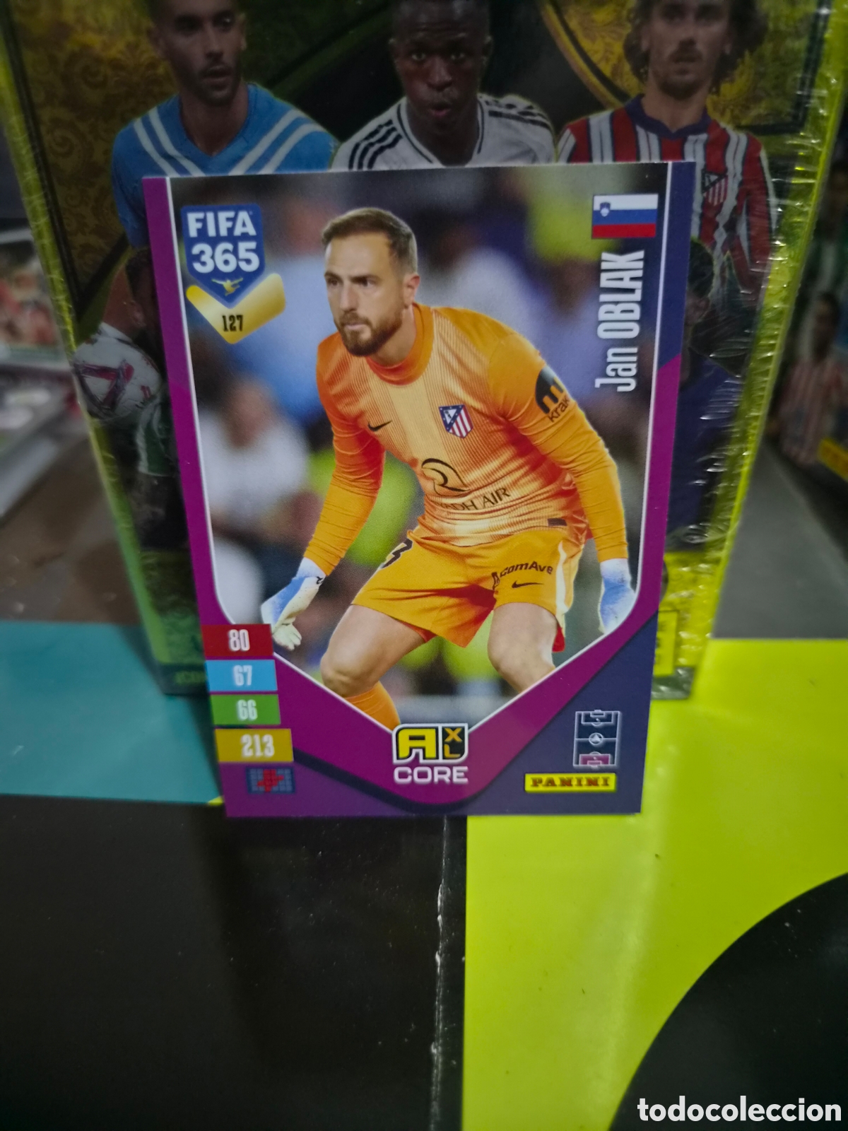Football Stickers: N&deg;127 Jan Oblak FIFA 365 2027