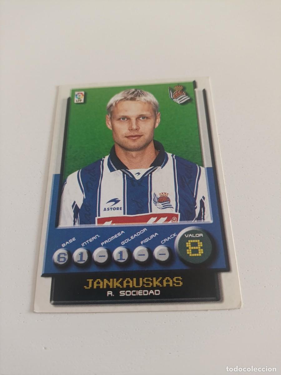Football Stickers: Superliga 2001/02 Jankauskas Real Sociedad