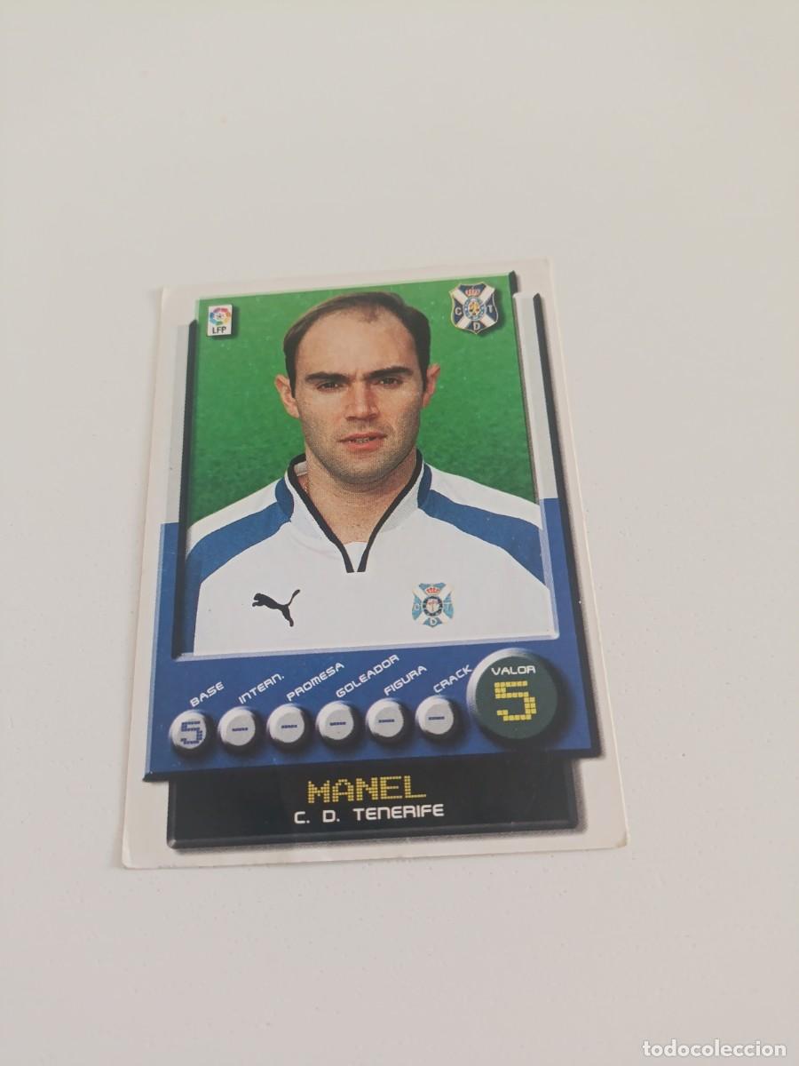 Cromos de f&uacute;tbol: Superliga 2001/02 Manel Tenerife
