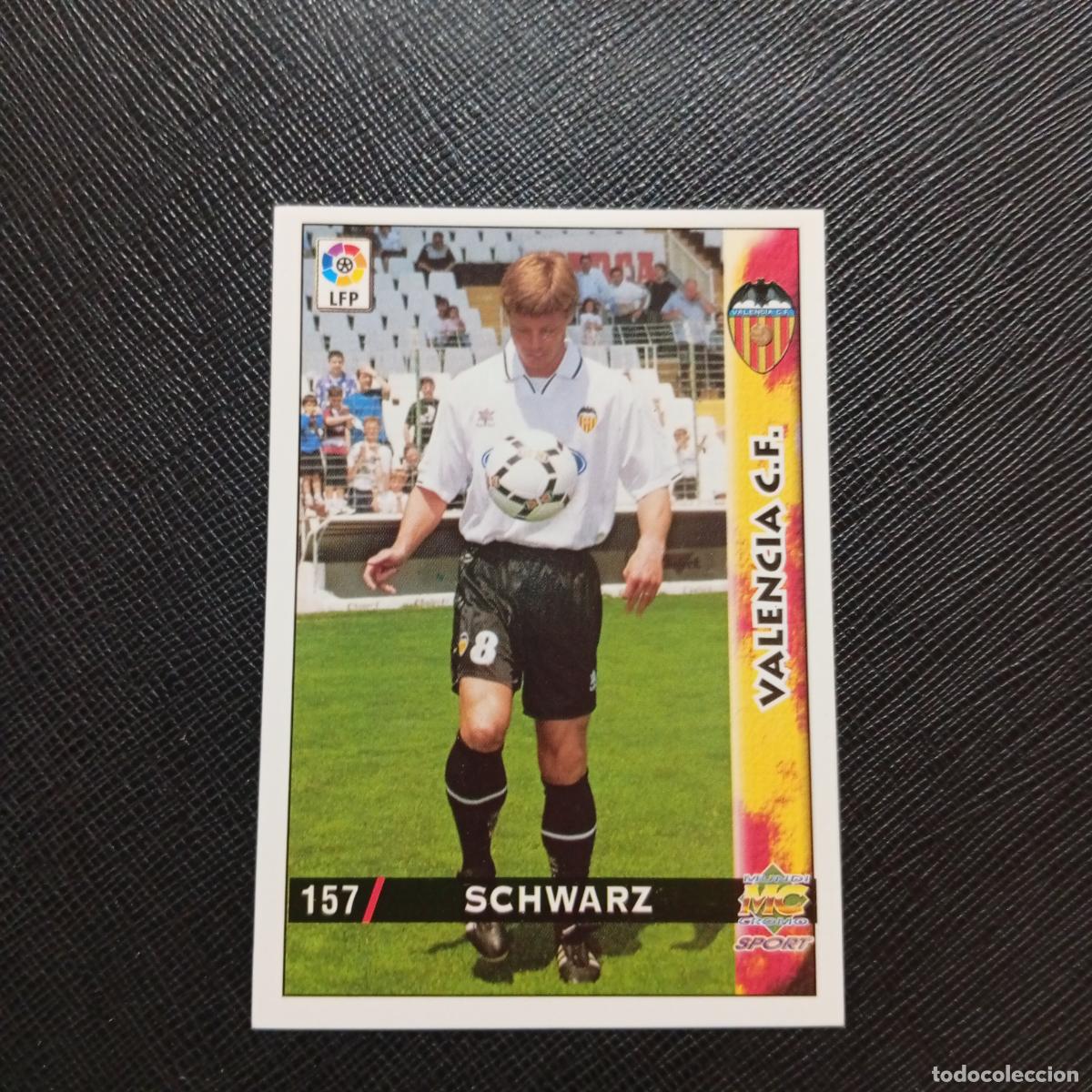 Cromos de f&uacute;tbol: 157 SCHWARZ VALENCIA MUNDICROMO 1998 1999 CROMO FUTBOL LIGA 98 99 - A218 PG20