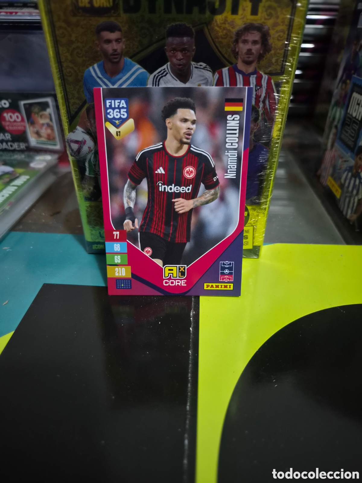 Cromos de f&uacute;tbol: N&deg;67 Nnamdi Colins FIFA 365 2027
